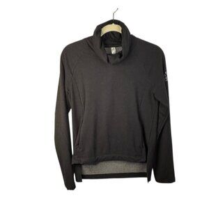 ADIDAS Women Essentials Funnel Neck Pullover Sweatshirt Performance Fleece